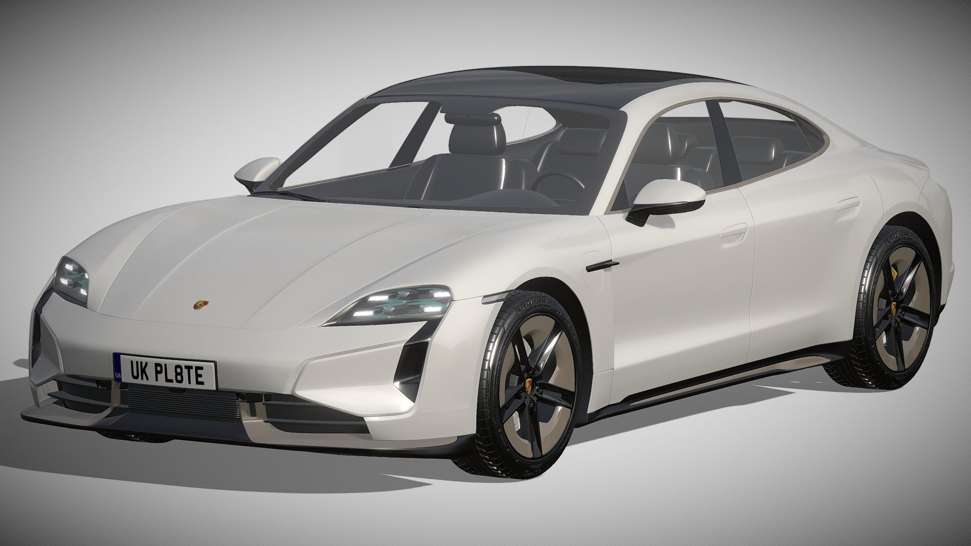 Porsche Taycan Turbo S 2024 - Buy Royalty Free 3D model by zifir3d ...