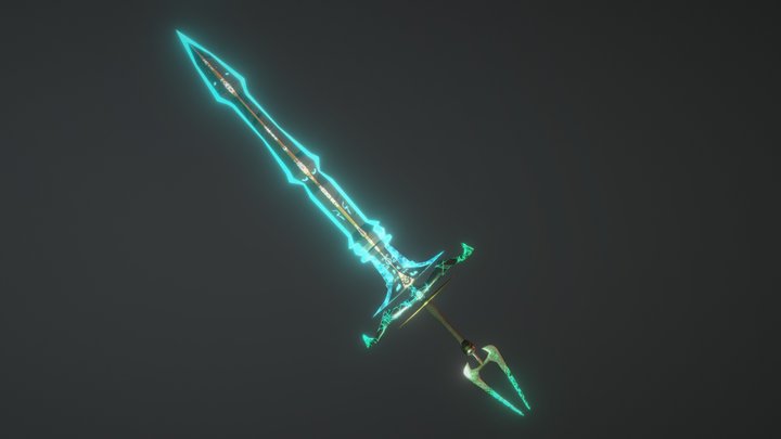 Soul Eater Sword 3D Model