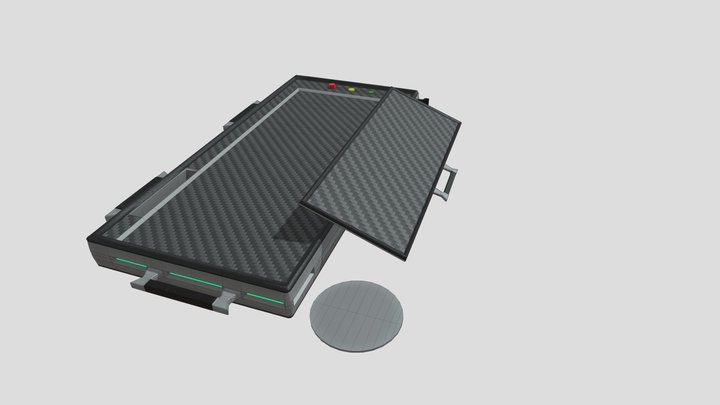 Floating Tray Hub – Custom VR Asset 3D Model