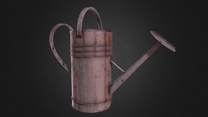 Watering Can 3D Model