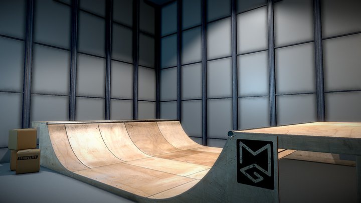 BMXS : PIPE TRIBUTE 3D Model