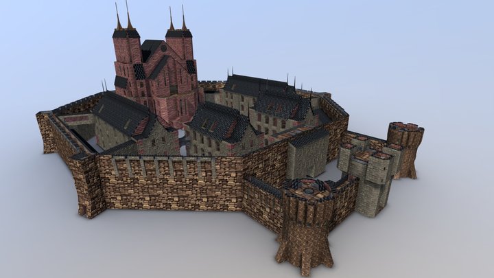 Castle draftwork – Modello 3D gratuito STL