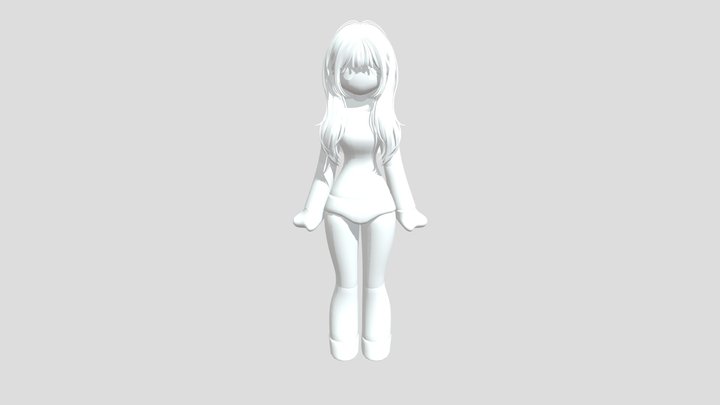 chibi-doll-roblox 3D Model