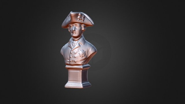 Alter Fritz DAVID 3D- Builder 3D Model