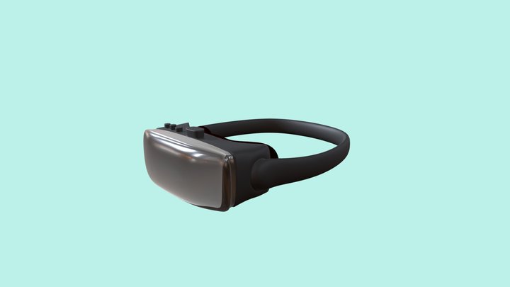 VR Headset 3D Model