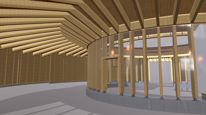 Struttura ricettiva | Reception| Lombardia (I) 3D Model