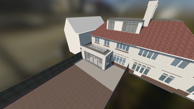 Side Extension, Loft and Rear Extension 3D Model