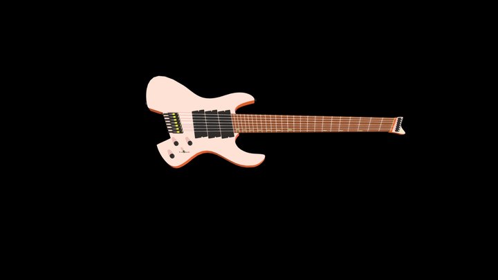 Guitar2 3D Model