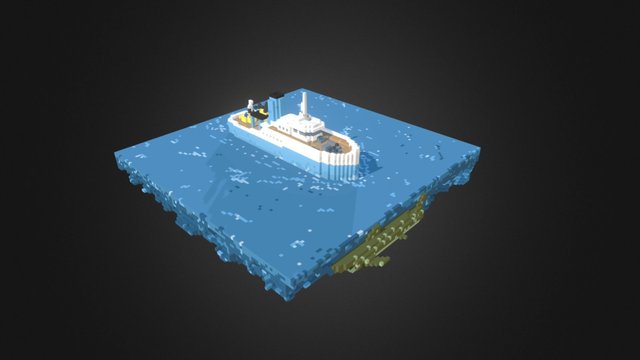 Life Aquatic Belafonte 3D Model