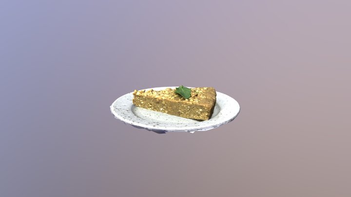 Unit Cafe Cake 3D Model