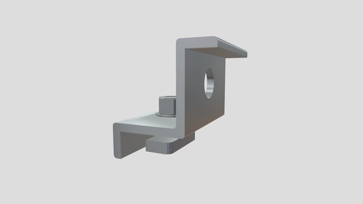 END CLAMP - HS-EDCL 3D Model