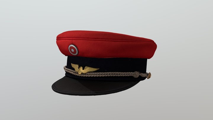 HIGH Virkalakki - Uniform cap 3D Model