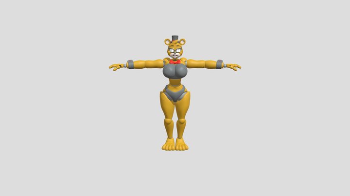 Freddy Blender 3D Model