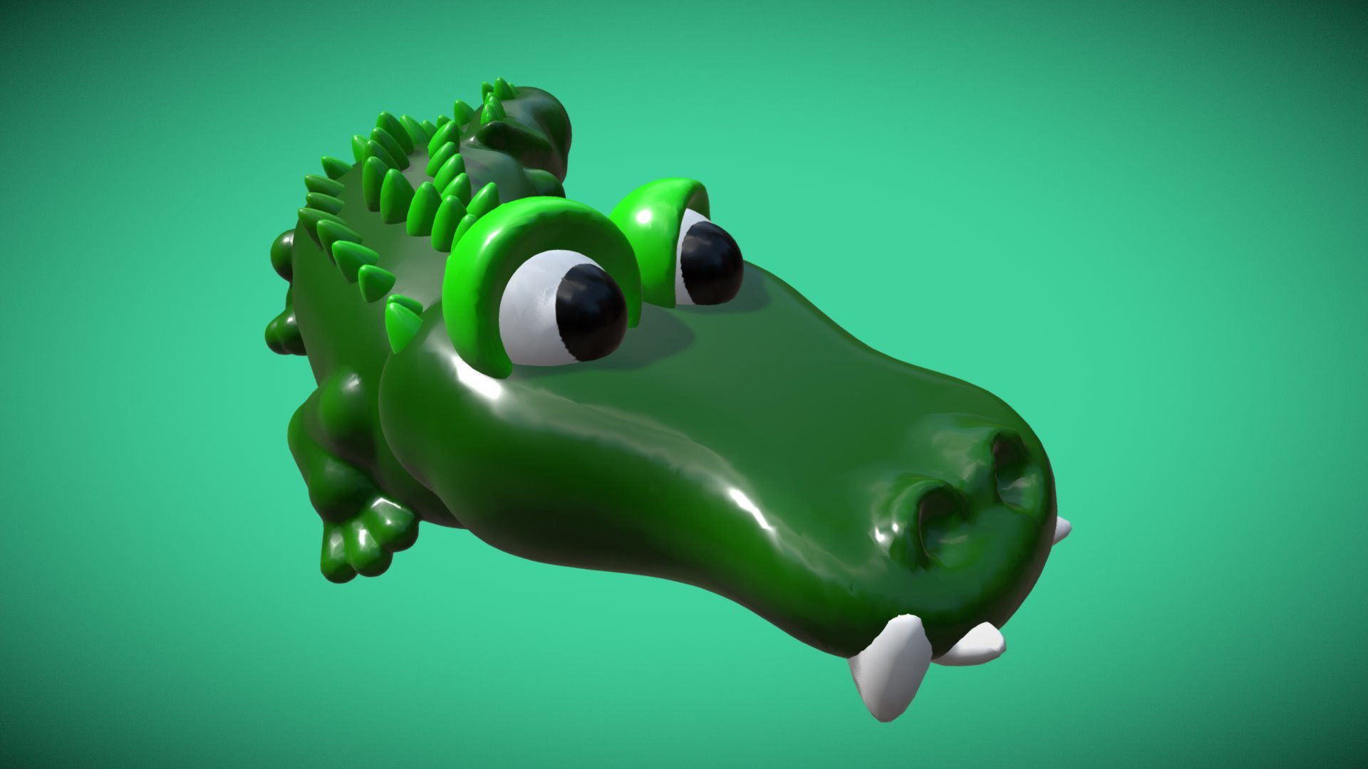 Medium | Crocodile-Balloon