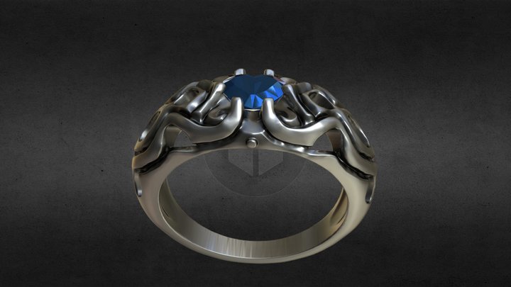 Heart_ring 3D Model