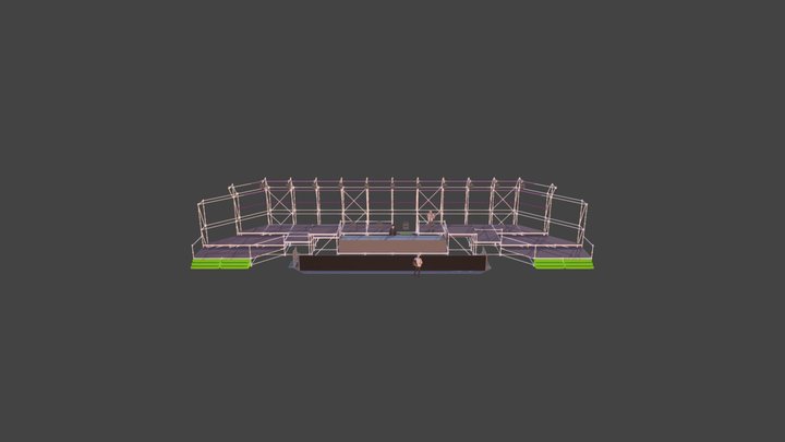 Area D Lichtontwerp V01 V2017 Met Lights 3D Model