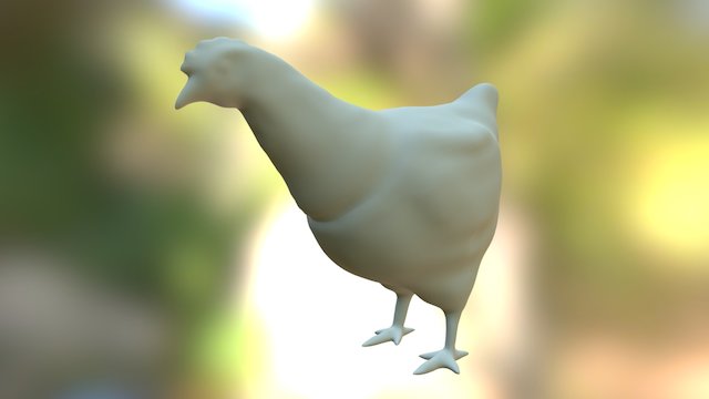 chicken 3D Model