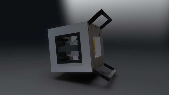Minecraft Space Core (Portal 2) 3D Model