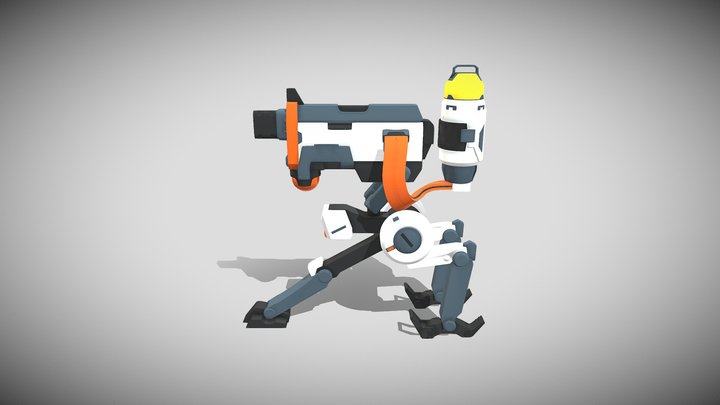 Turret Killjoy Valorant 3D Model