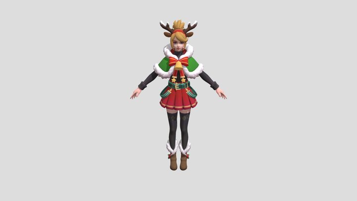 Fanny-christmas-carnival 3D Model