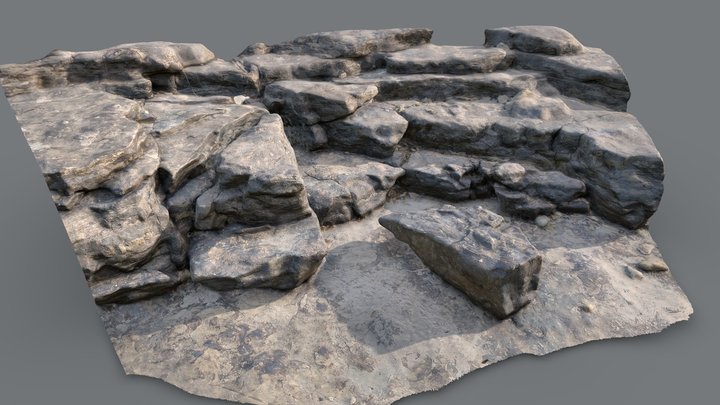 Tower Rock Photoscan 3D Model