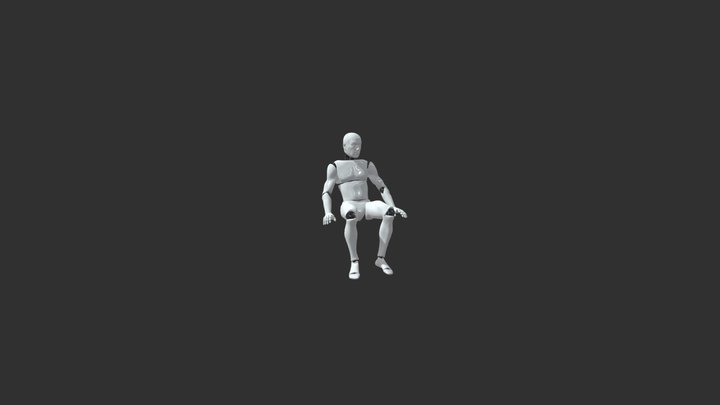 Sit-down Dialogue V5 3D Model