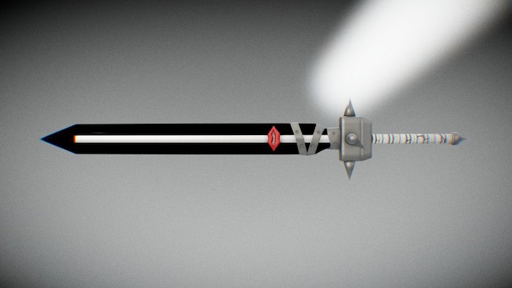 Soul Eater - Demon Sword Ragnorok 3D Model