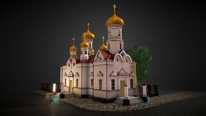 Pertsovskaya Church 3D Model