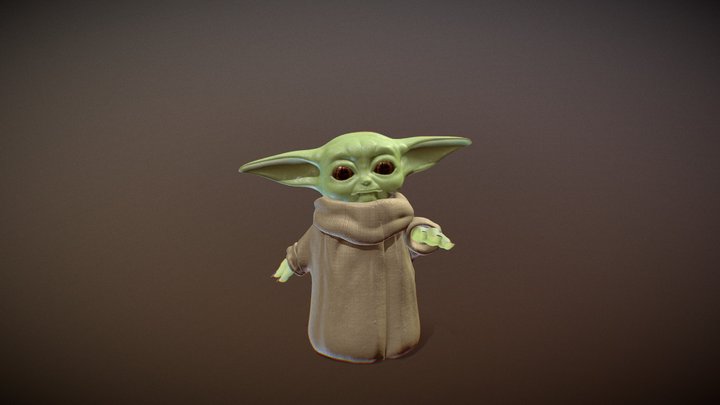 Baby | Yoda Grogu 3D Model