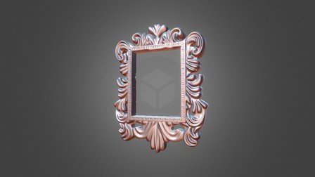 Ornamental Frame 001 3D Model