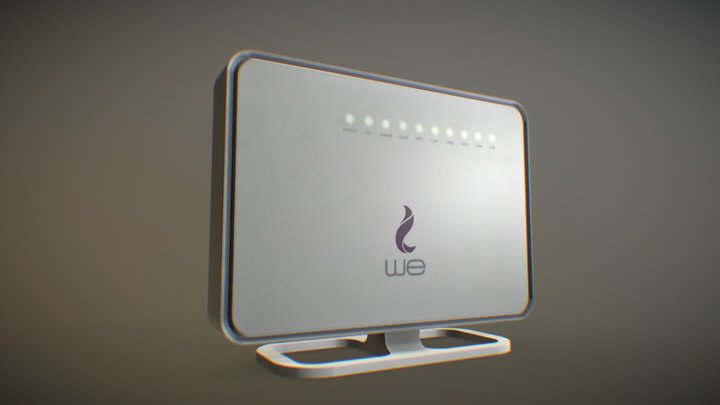 Router We 3D Model