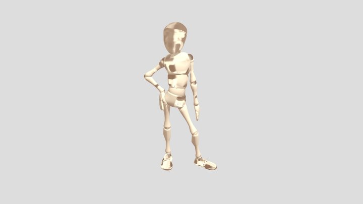 Boney 3D Model