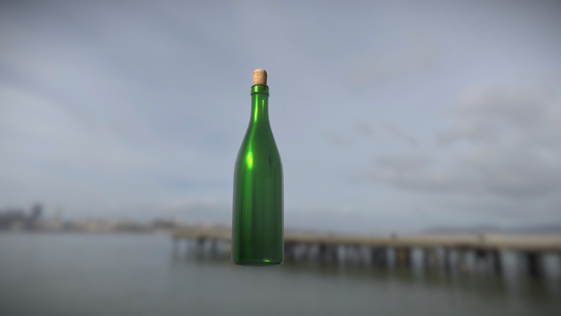 Bottle with Cork