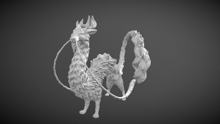 The Massacre of a Fluffy Boy 3D Model