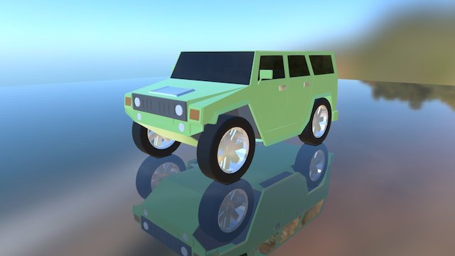 Hamer Low 3D Model