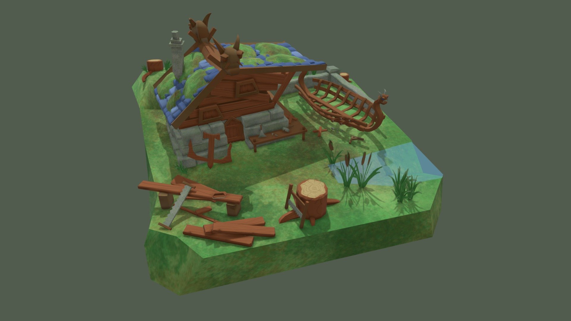 Viking Boat Workshop