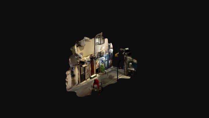 Tokyo Alley 1 3D Model