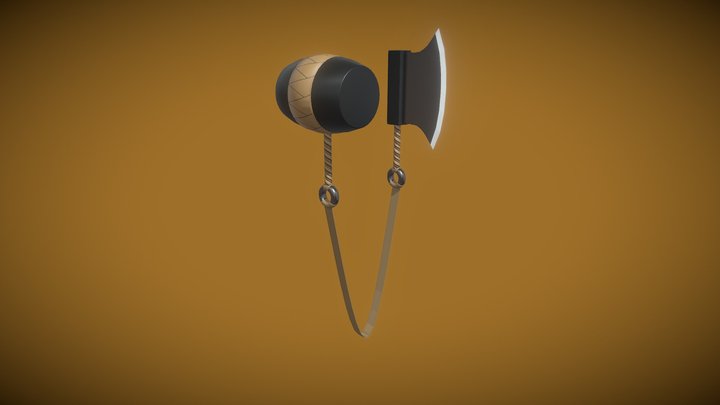 Helmet Splitter(kabutowari) - Naruto 3D Model