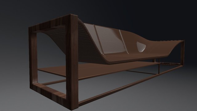 bucefalo sofa 3D Model