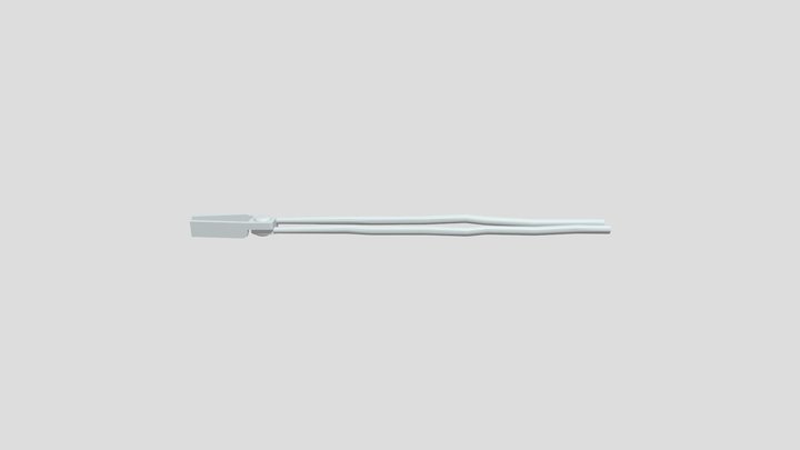 Metal Prongs Fbx 3D Model