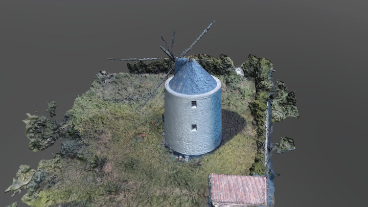 Ribamar Windmill 3D Model