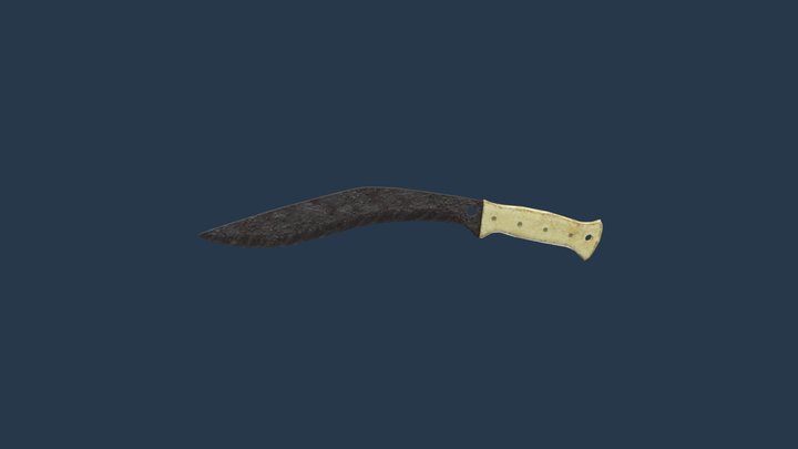 Kukri－Knife 3D Model