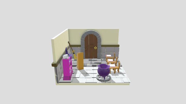 WitchLair_Texturetest 3D Model