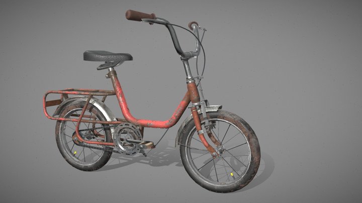 Monark Monareta Mirim Bike 3D Model