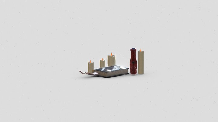 Cursed Book 3D Model