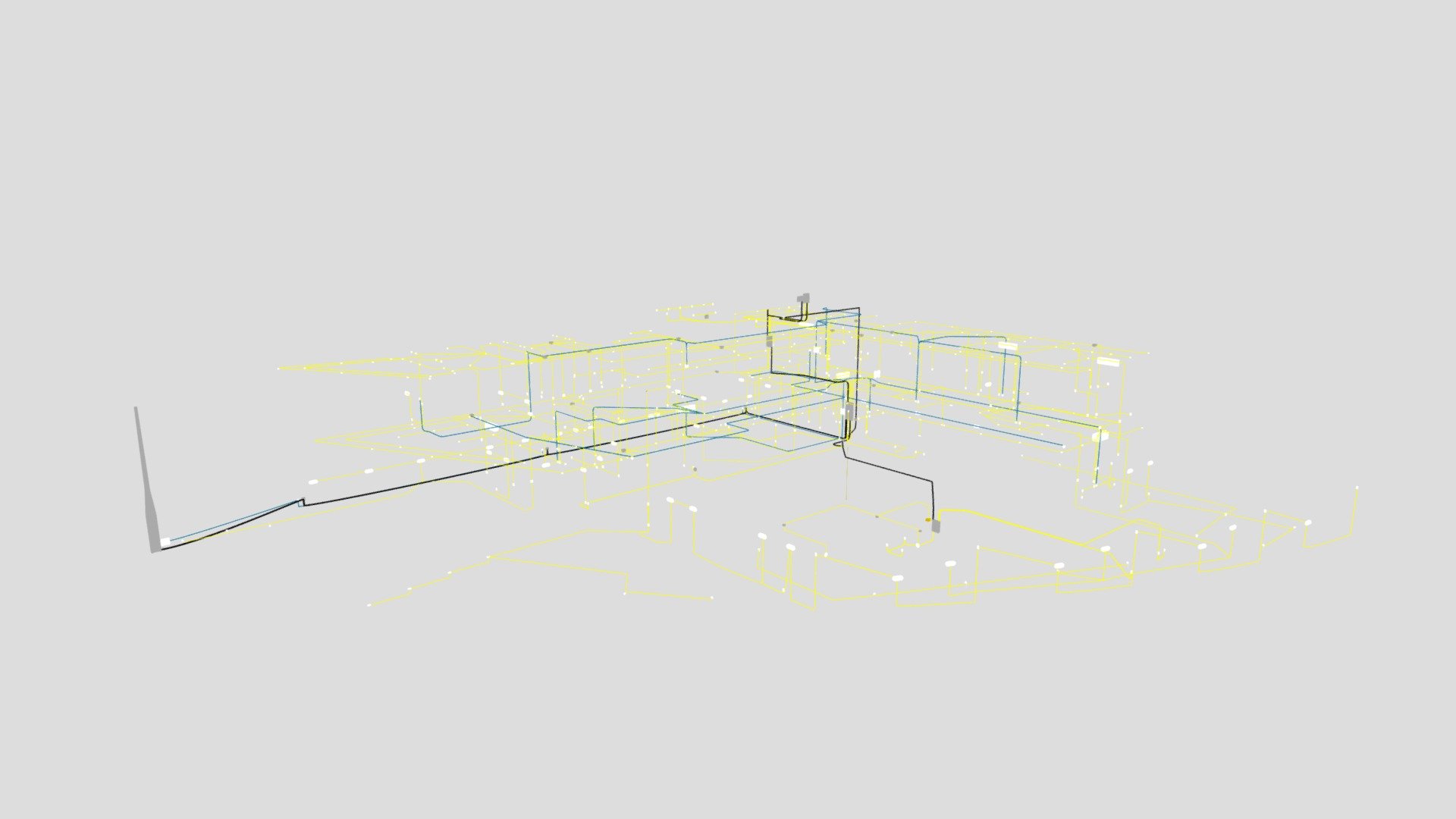 PROJETO ELÉTRICO - RTP - LIEGE - 3D model by Obratech Projetos ...
