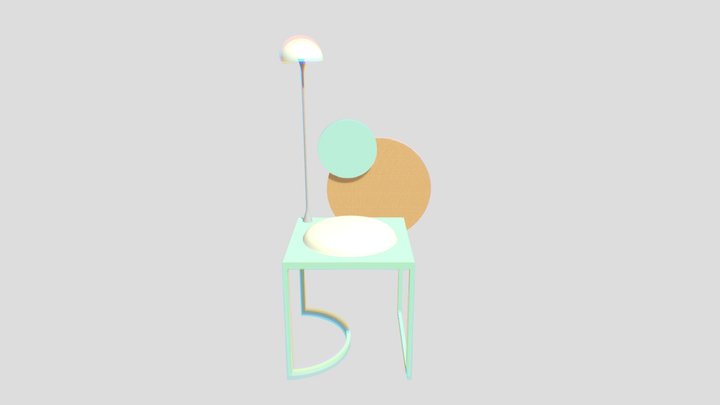 椅子 3D Model