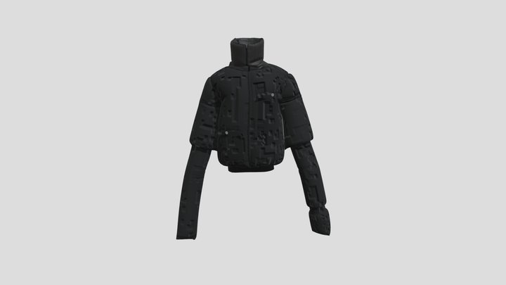 puffer_jacket_arc_2 3D Model