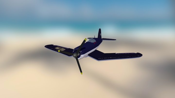 Dogfighter: F4U Corsair 3D Model