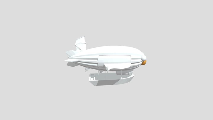 Airship 3D Model